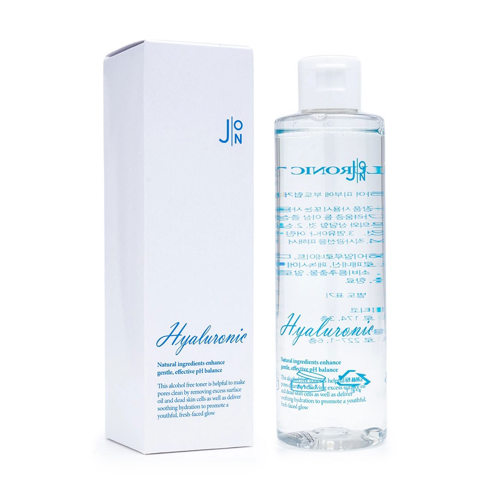 Зволожувальний тонер для обличчя J:ON Hyaluronic Toner з гіалуроновою кислотою, 200 мл